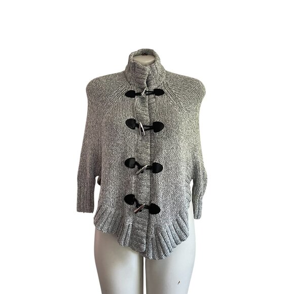 Michael Kors Cardigan Cape Sweater - Picture 1 of 7